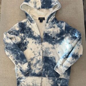 Polo by Ralph Lauren Kids Navy and White Hoodie